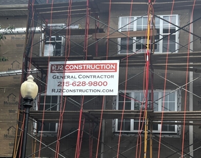 Custom Construction banners Photo